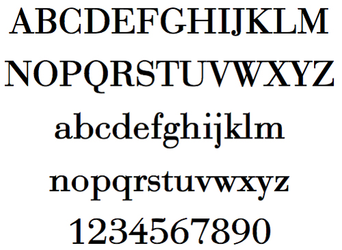 Font Similar To Times New Roman But Thinner